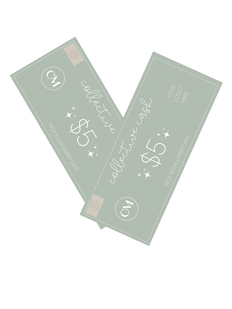 Collective Cash Gift Certificates