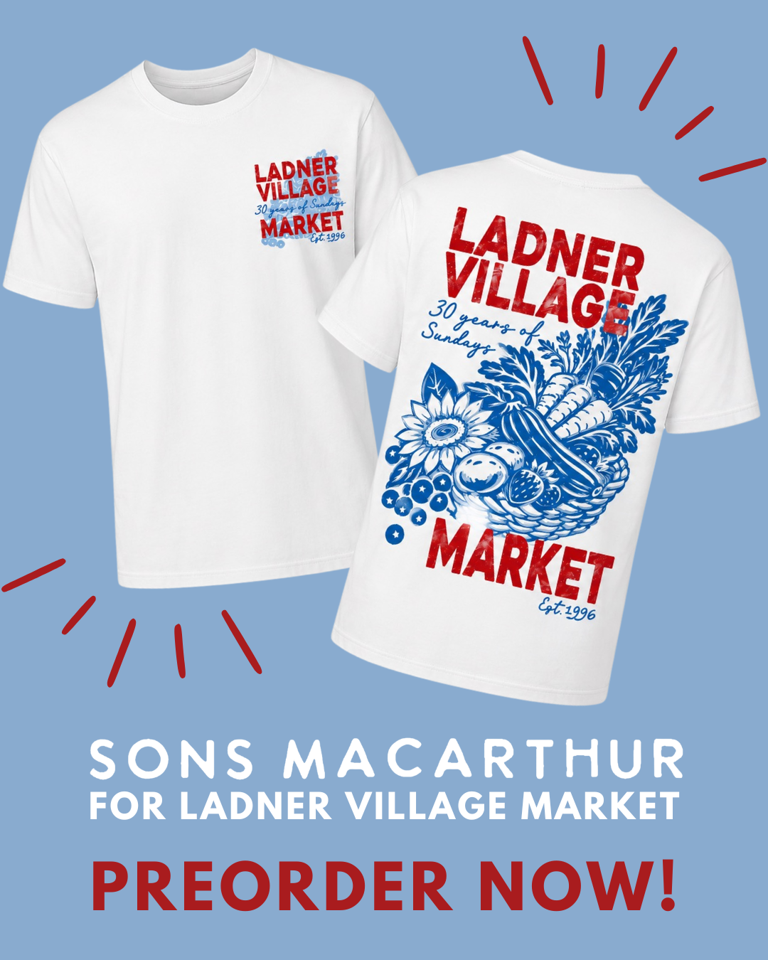 LVM Anniversary Tee PICK UP JULY 19 ONWARDS